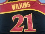 NBA 21 Wilkins Hawks Maillot noir